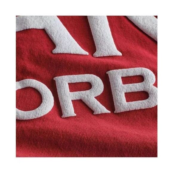 Women's Spirit Jersey Cardinal Arkansas Razorbacks Ombre Long Sleeve Dip-Dyed Si - Picture 6 of 6